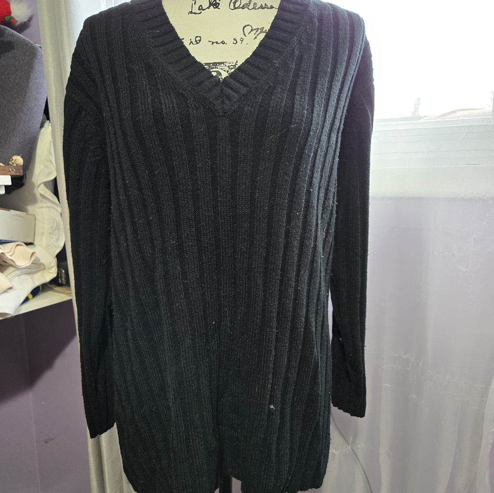 Black sweater